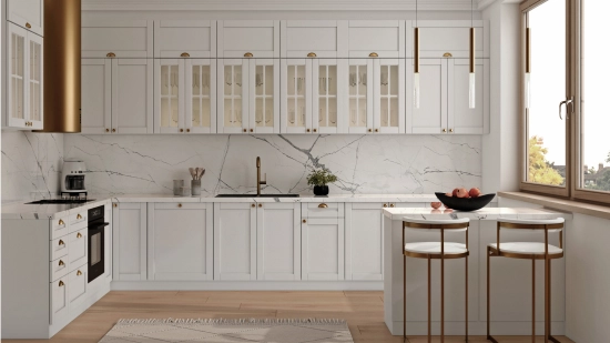 Zestaw szafek Linea White 